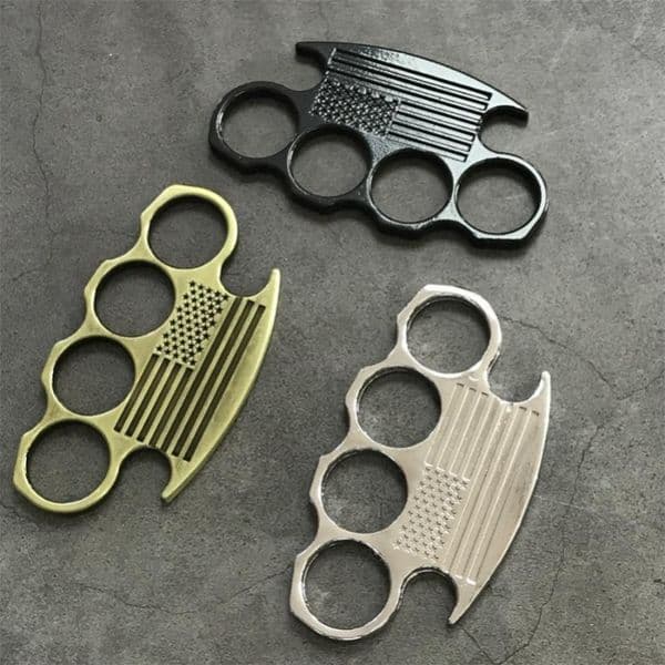 Classic Knuckle Duster Outdoor Boxing Training Self-defense EDC Tool