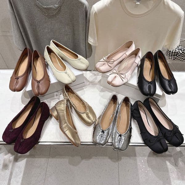 Top quality Classic Real leather Chunky blocks heels slingback sandal kittens heel Dress shoes pumps Luxury designer heels Evening shoes party shoes 35-42