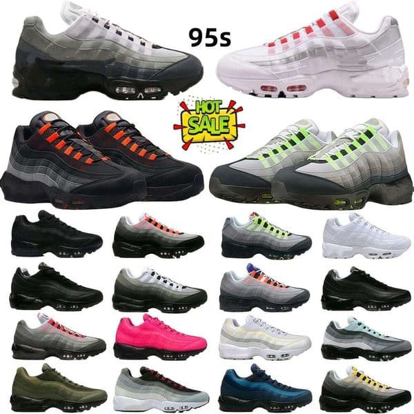 Niki shoes Designer 95 Mens Running Shoes 95s Triple White Black Royal Blue Next Nature Aegean Storm Sequoia Pink Beam Neon Olive Men Women Trainers Outdoor Sports