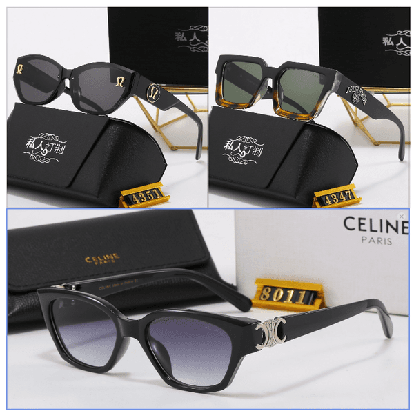 Designer Men's and Women's Classic Sunglasses Sunshade Glasses UV400 Classic Glasses Frame Pilot Sunglasses Top Quality Gift Box
