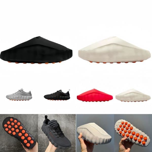 Mind 001 Foam Runner Slides Unisex Summer Beach Pool Shower Streetwear Comfort Home Outdoor Hotel Indoor Mop Garden Schuhe Chanclas Sandalias 36-46 With Box