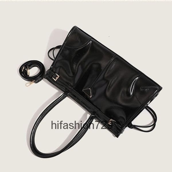 10a Top quality soft lux bonnie bag designer bag shoulder bag handbag classic enameled metal triangle tote bag calfskin 42cm 38cm 32cm bags designer women bag VDE8