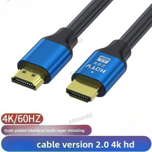 2M HD Cable Version 2.0 4K Compatibility 1080P 720P Computer Monitor Connection Cable TV Projector Data High-definition Cable HD Cable By Sea Shipping