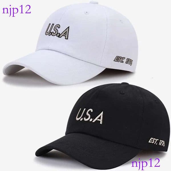 Fresh cotton baseball cap, classic American embroidery, fashionable and versatile,