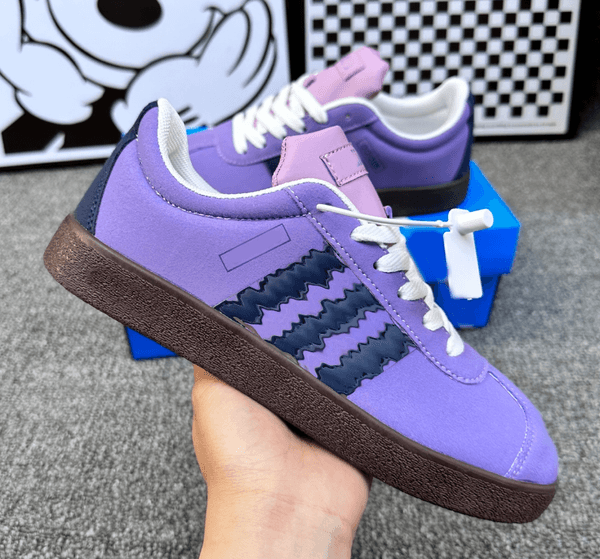 Women Men VL COURT 2.0 Purple Unisex Low Top Classic Board Shoes Tennis Style Daily Comfort Casual Wear JR8309
