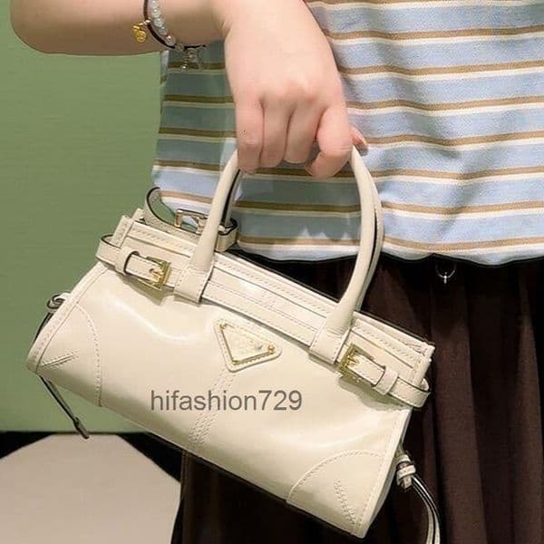 10a Top quality soft lux bonnie bag designer bag shoulder bag handbag classic enameled metal triangle tote bag calfskin 42cm 38cm 32cm bags designer women bag XEIY
