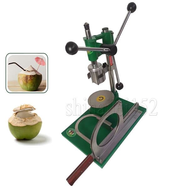 Stainless Steel Coconut Hole Opening Tool New Design Green Tender Coconut Peeling Trimming Machine