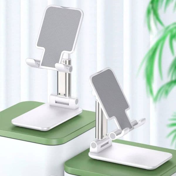 Mobile Phone Desktop Lazy Bedside Bracket Support Stand Foldable Hoisting Multi-Function Telescopic Holder