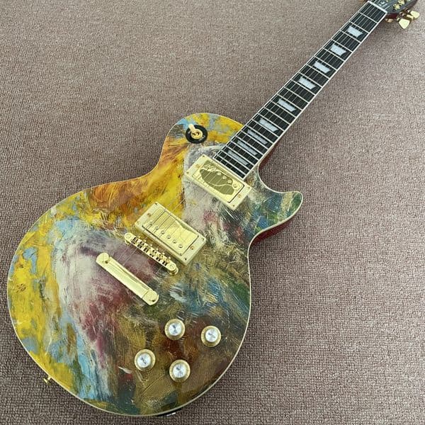 Electric guitar, solid mahogany body, 22 Frets,Rosewood Fingerboard #20250102