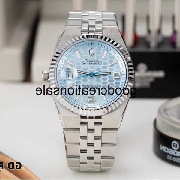 Premium Luxury Automatic Mechanical Watch Brand R Style for Men-Stainless Steel Bracelet watch Sapphire Crystal I62K