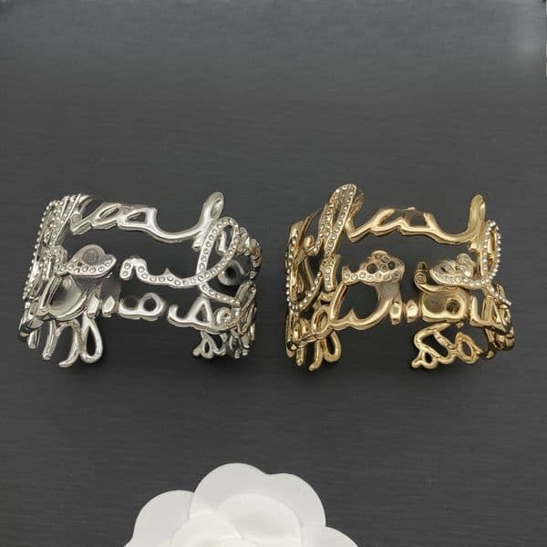 Designer Jewelry Gold Silver Bracelet Bangle Women Men Fashion Charm Luxury Braclet Brandd Letter Mens Bracelets Designer