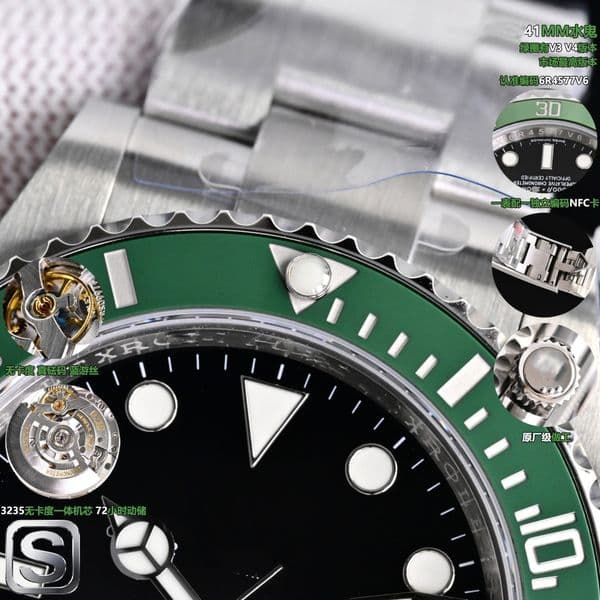 FREE Factory 41mm 3235 automatic mechanical movement mens watch designer watch luxury watch watches men reloj wristwatches 00