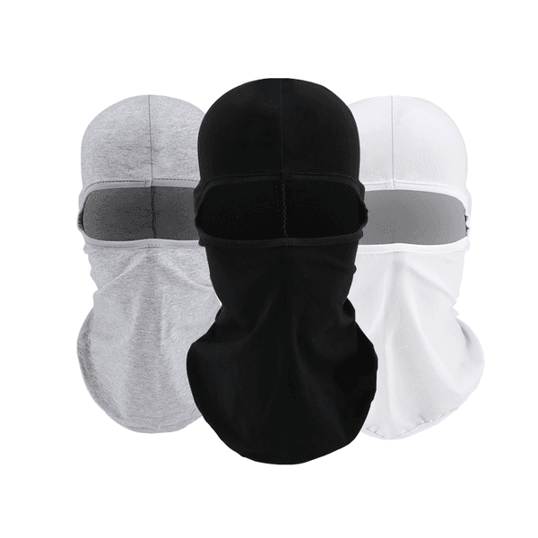 100% cotton plain blank plaid ski mask headgear custom Logo unisex outdoor sports multifunctional lightweight breathable riding mask motorcycle headgear.
