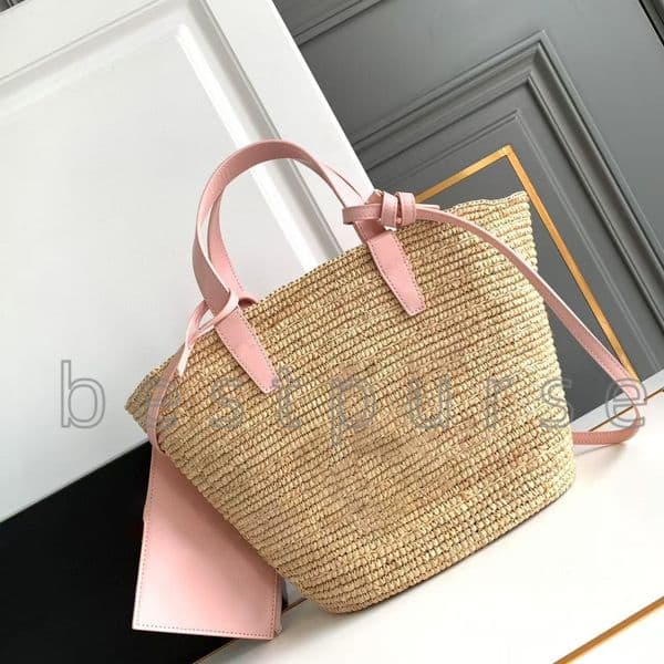 Designer Panier Cabas Thais Bag Kiting Tote Hobo Bag Holiday Classic Bag Beach Handbags For Women Hand Braided Basket Cross Body Single Shoulder Underarm Bag