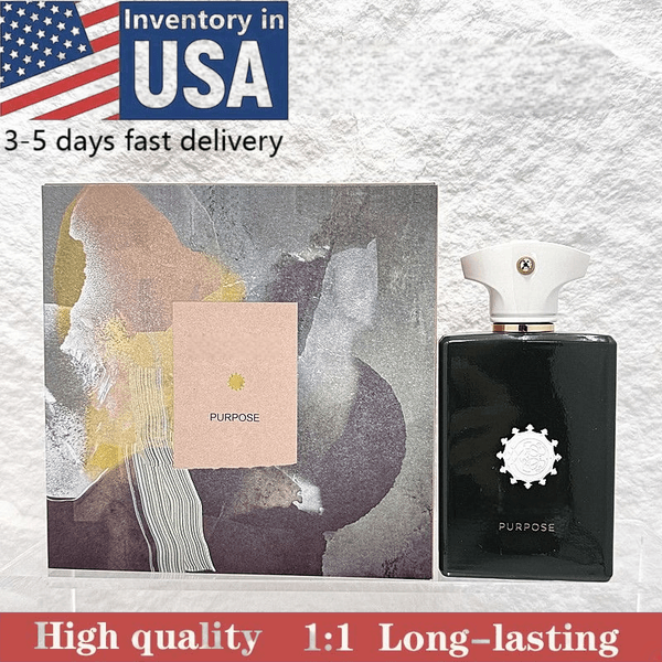 US Stock Fast Delivery Premium Men Eau De Parfum Leather Woody Scent Mature Masculine Aroma Long Lasting Business Daily Fragrance