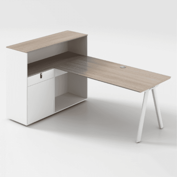 Office desk and chair combination, simple and modern office furniture