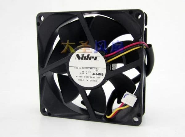 Free shipping original 8CM 8025 T80T12MHA7-52 12V 0.10A 3-wire ultra quiet fan