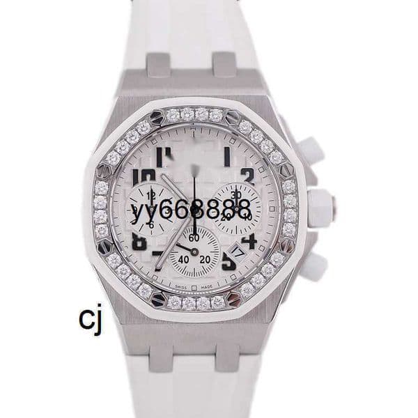Designer Watch Wristwatch RoyalOak Offshore 26048sk Precision Steel Automatic Machinery Original Diamond Womens cygood 94EB