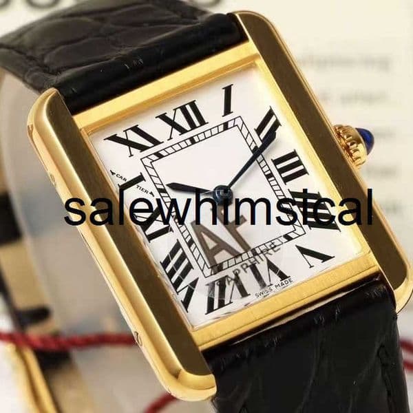 Designer Brand C Watch Tank Classic Womens Quartz Watch Vintage Style High-Quality Roman Watch GZOM