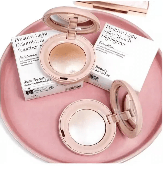 Highlighter Rare Beauty Powder Highlighters Enlighten 2.8g Positive Light Silky Touch Glow Bronzers Highlightering Face Makeup