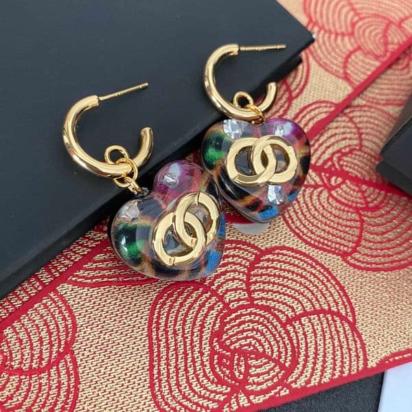 Fashion Brass Jewellery Designer for Women Luxury Brand Earrings for Women Wedding Party Gift Jewelry Accessories High Quality Never Fading