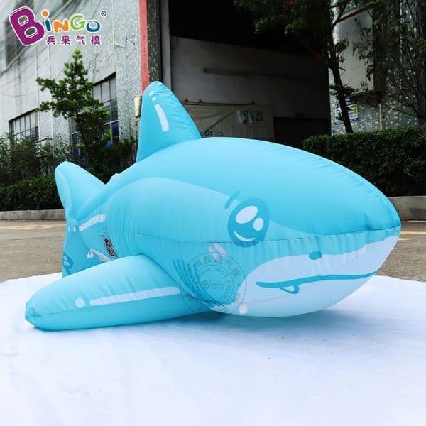 Giant factory glowing inflatable cartoon shark inflatable inflatable inflatable model event party aquarium marine life inflatable model free to add logo