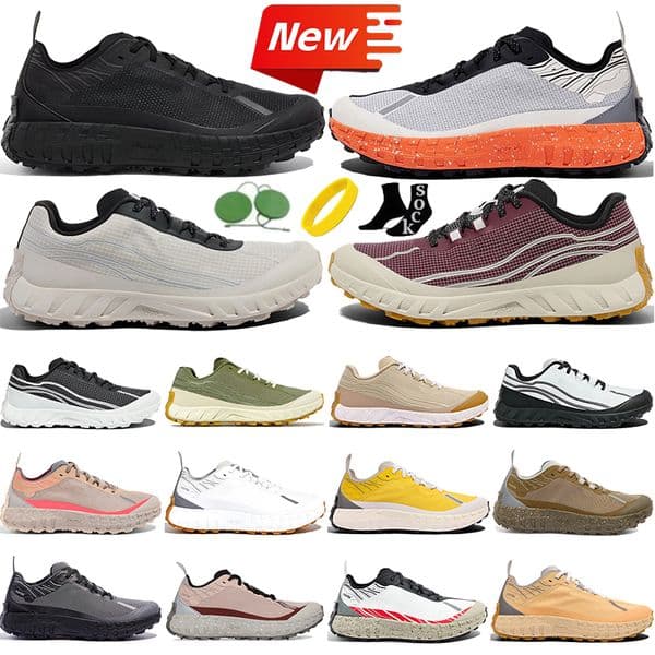 Norda Running Shoes Mens Womens Canada Designer Outdoor Sneakers Grey Orange Stealth Black White Gum Norda-001 Amaranth Sage Norda-002 Men Women Sports Trainers