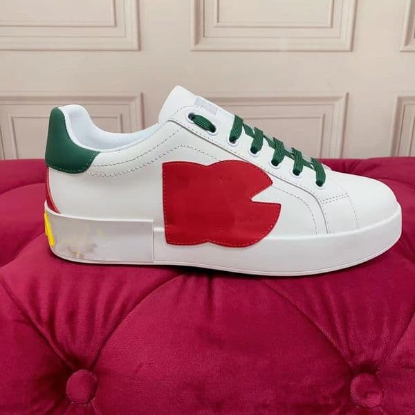 Men Designer striped shoes Vintage Sneakers Leather Chunky Sneaker Women season Shades Lace-up Trainers Platform Casual Shoe hj000001