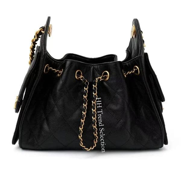 12A Genuine Leather 25 mirror quality designer hobo women shoulder bag genuine leather quilted wallet tote sac luxury handbag mini shopping bags