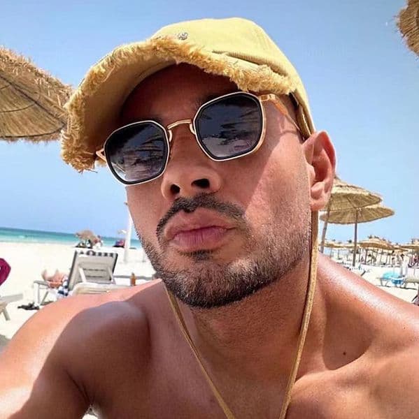 High Quality New sun protection, European American fashion, square frame, personalized and simple, men's sunglasses, wholesale