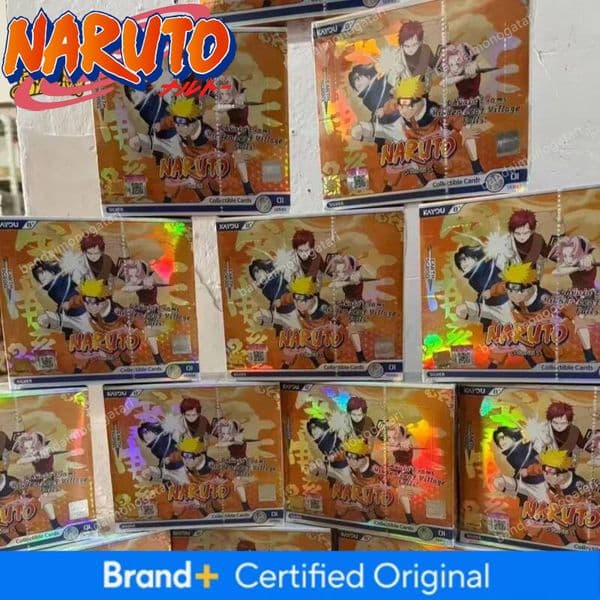 In stock KAYOU Original Kayou Collectible Box - Full Set Naruto Shippuden Character Cards Kids Gift Toys