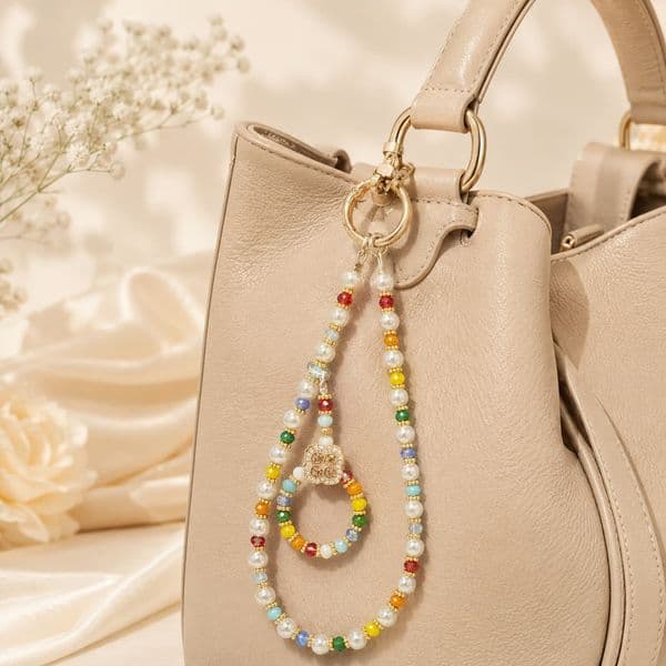 Glitter Flashy Rhinestone Cell Phone Charm Lanyard for iPhone Diamond Crystal Phone Wrist Straps Keychain Hanging Anti-lost Rop