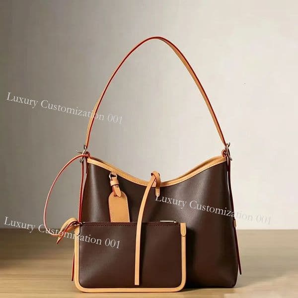High Quality Carryall Pm Designer Luxury Shoulder Handbag Louisiana Wallet Viviv Leather Vintage Classic Pressed Letter Large Capacity Tote Women Bag