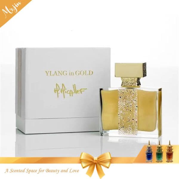 Micallef Perfume 100ml Royal Muska Ylang in Gold Fragrance Woman Parfum Long Lasting Smell Brand Man Women Floral Perfumes Cologne Spray High Quality Fast