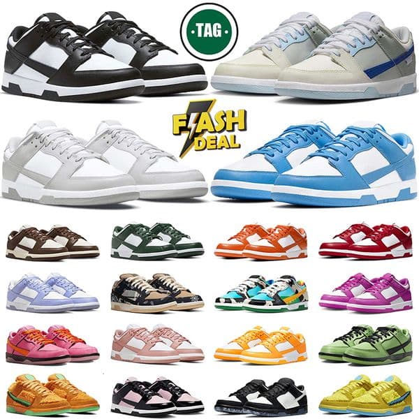 Designer Sneakers Casual Shoes men woem for Panda White Black Medium Olive Grey Fog Syracuse Brown Vintage Women GAI Outdoor Trainers Sneaker