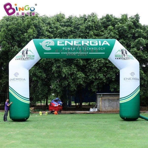 Factory direct supply inflatable arch enterprise team building sports competition marathon competition starting point gas model