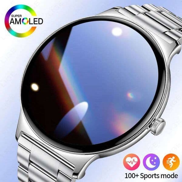 2026 Custom Faces Smart Watch Women Gifts 1.43 Inch Full Touch Screen 100+ Sports Modes Fitness BT Call Digital Smartwatch