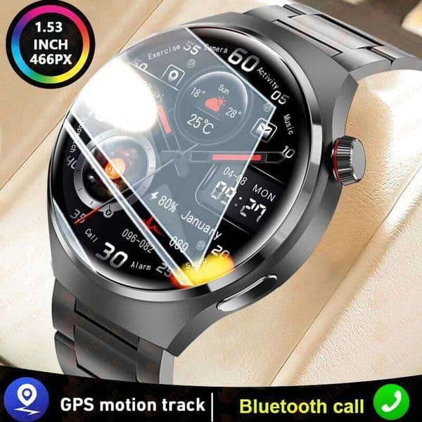 2025 New Originl G5 PlUS Smart Watch 1.75" HD AMOLED Screen GPS track Heart Rate Bluetooth Call Compass Smartwatch for Men