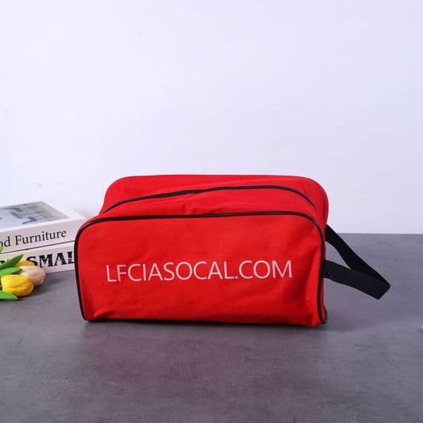 Oxford cloth digital for headphones, chargers, double-layer handbag, mouse, power bank, hard drive storage bag