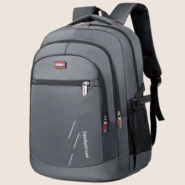 Large capacity laptop durable, waterproof, stylish unisex backpack with practical pockets - ideal for school and trav