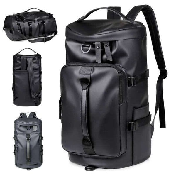 Travel large carry on bag with shoe compartment approved by the airline, 17 inch laptop backpack, business work fitnes