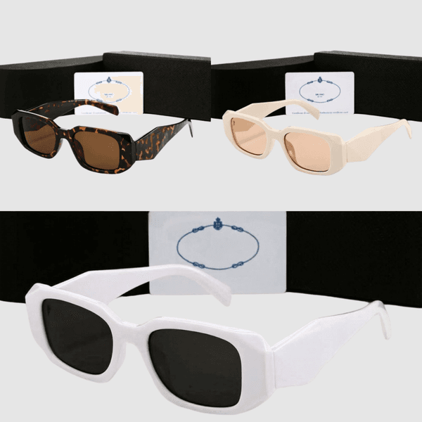 Designer Sunglasses Newest Symbole Triangular Signature Angular Frame UV400 Protection Anti Glare Vintage Eyewear For Men Women Sun Glasses High Quality hj999