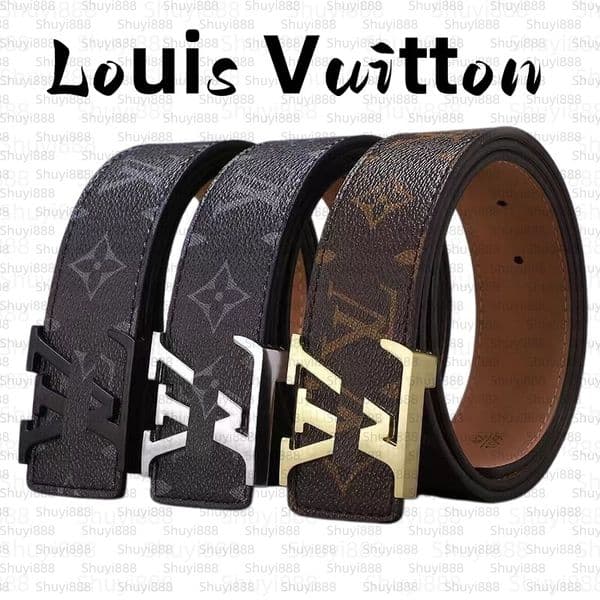 designer men belt women belts genuine leather belt mens womens smooth buckle 3.8cm waistband casual ceinture business fashion accessory ceinture size 95cm-125cm AAA