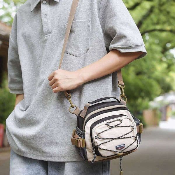 Small Travel Women, Dual-Use Shoulder Crossbody Bag, Lightweight Backpack for Men and Female College Students