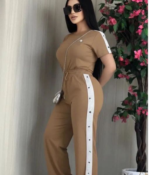 Designer Tracksuit Women Clothes Two 2 Piece Set Outfits Casual Sweatsuit Sweatpants Fashion polo embroidered Sports Jogging Suits
