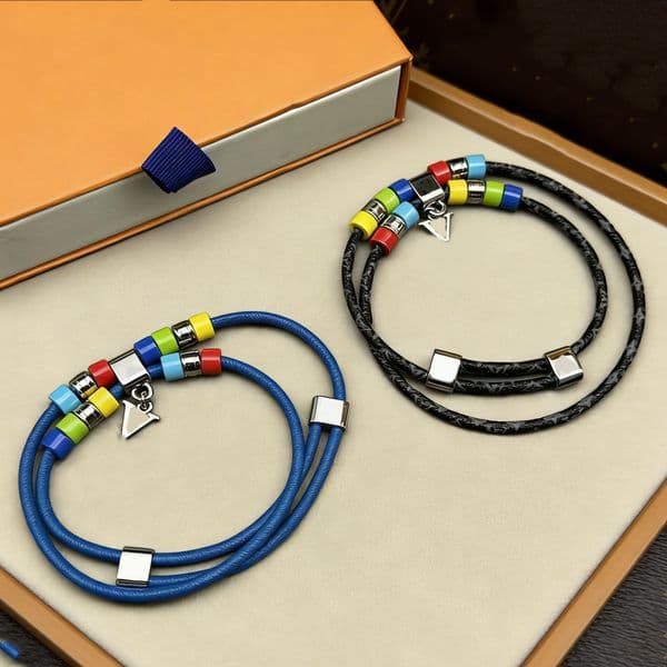 Bracelet Designer for Women Men Chain MONOGRAM PLAY Luxury Jewelry Metal Pearls Damier Bracelet Chain Designer Bracelet