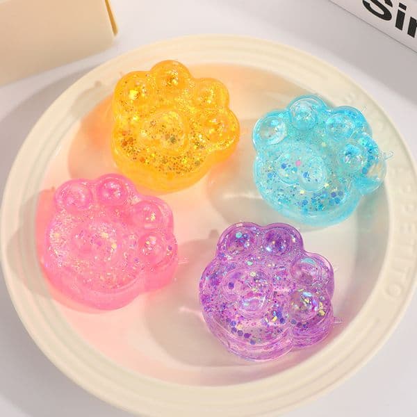Maltose Cat Claw Pressing and Rubbing Stress Relief Ball Children's Stress Relief Toy Slow Recovery Manufacturer Wholesale