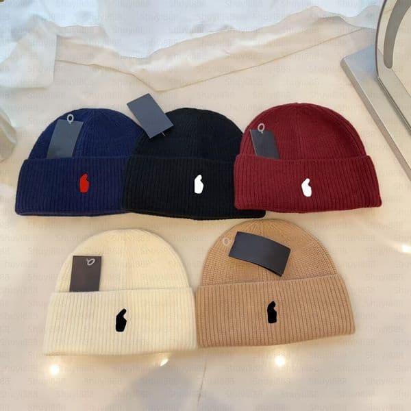 polo beanie designer mens women hat 4 season skull caps knitted hat mens hats womens beanie embroidery horse elastic fashion outdoor street couple beanie sports hat