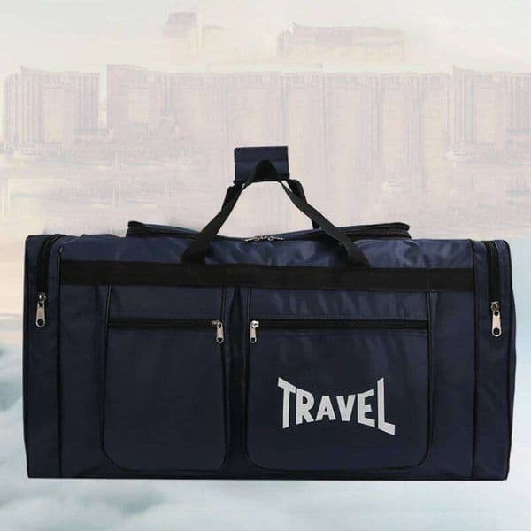 Large capacity luggage - multiple pockets, sports and fitness bag, zipper closure, one bag for outdoor travel