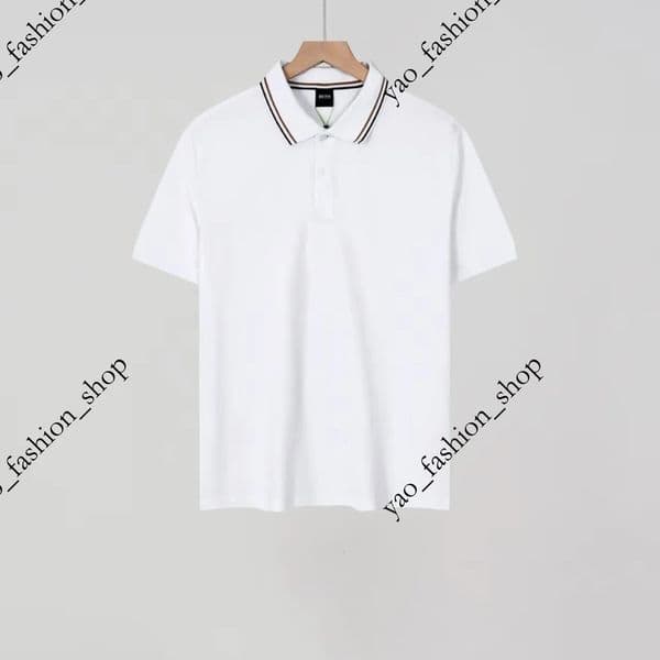 bosspolo Shirt Mens bosse Polos High Quality Embroidered bossmen Polo Shirt Summer T-Shirt Fashion Top Trend Casual bossshirt Business Shirts ffa